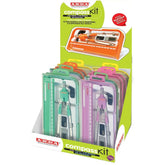 COMPAS QUICK SET PULSADOR EN CAJA INTELIGENTE SURTIDOS | 12 UNIDADES | (ARDA)